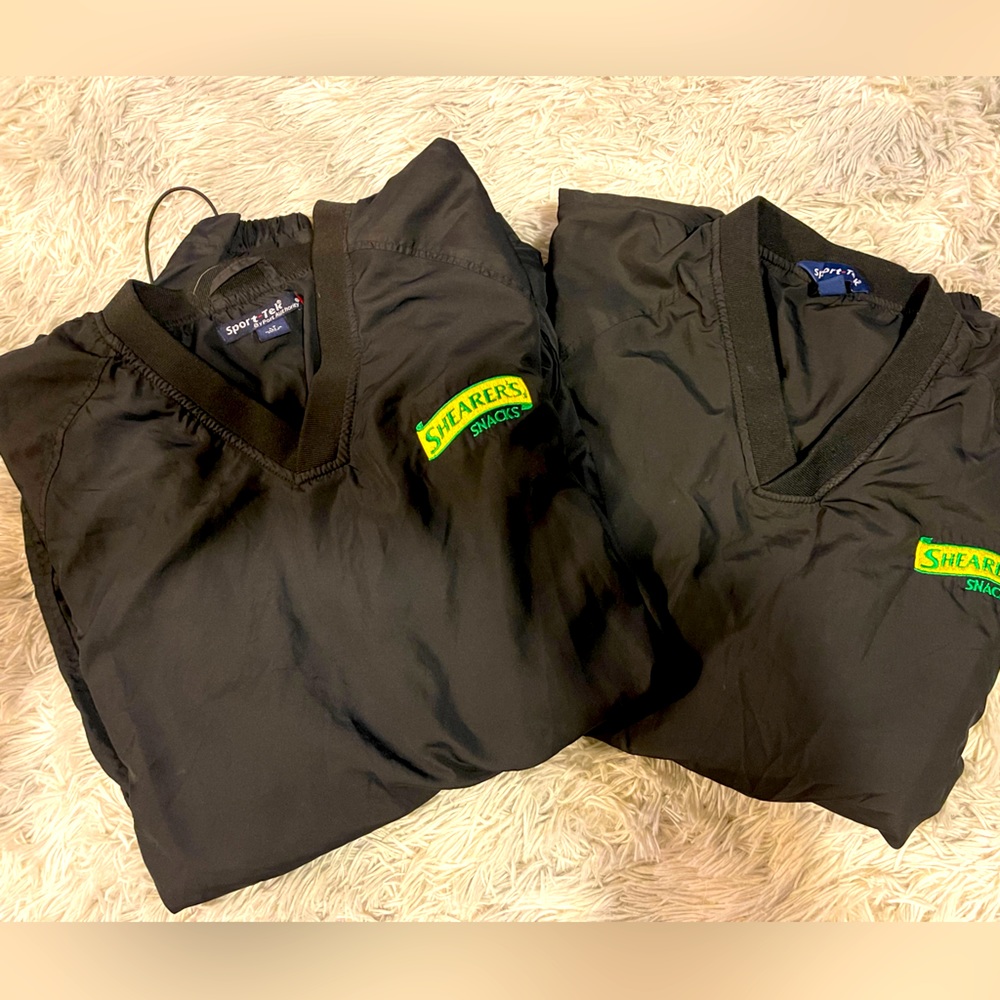 His/Hers Blacks warm up Shears sweatshirts bundle